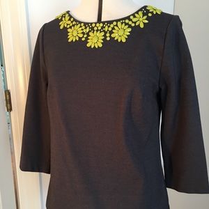 Boden 3/4 sleeve knit top